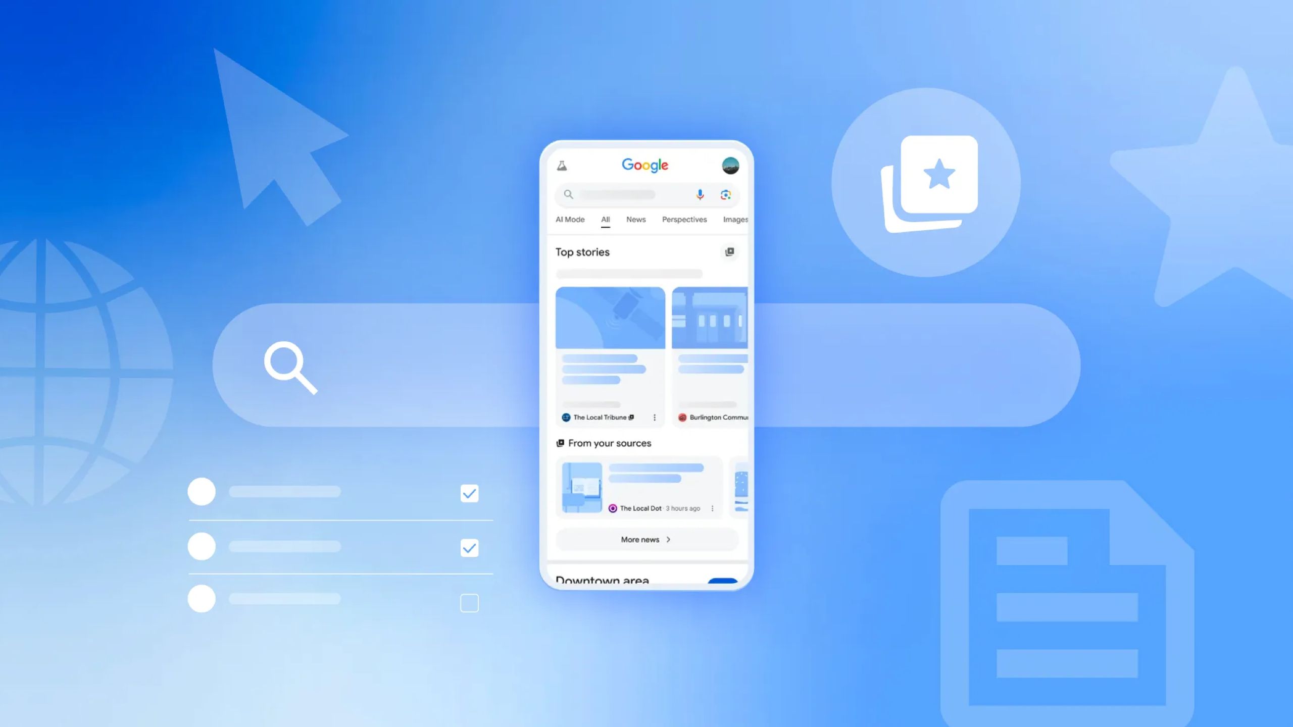 جستجوی Google و Gemini اکنون کارهای بیشتری برای نشان دادن داستان های مورد علاقه و مشترک شما انجام خواهند داد